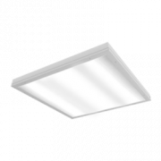 Светодиодный светильник "ВАРТОН" медицинский встраиваемый 595*595*55мм с закаленным матовым стеклом 36 ВТ 6500К класс защиты IP54
