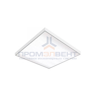 Светодиодный светильник "ВАРТОН" офисный накладной 595*595*50мм 36 ВТ 6500К