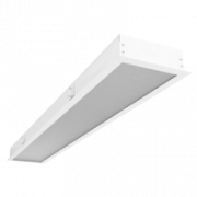 Светильник LED "ВАРТОН" для гипсокартонных потолков 1175*175*65мм 36 ВТ 6500К аварийный