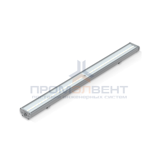 Светодиодный светильник "ВАРТОН" Айрон-АГРО 1215*105*61 мм класс защиты IP67 с акрил рассеивателем 36 ВТ 6500К с функцией аварийного освещения