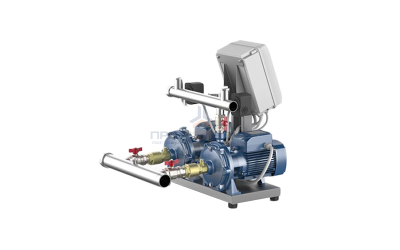 Насосная станция Pedrollo COMBIPRESS CB2-2CP 25/14B - 2x1.1кВт(3x230/400 В,Qmax 200л/мин,Hmax 52м)