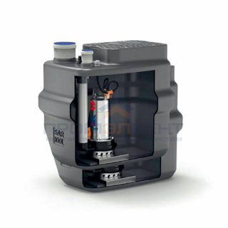 Установка канализационная Pedrollo SAR 100-VXm 8/50-N - 0,55 кВт (Qmax 450л/мин, Hmax 6м,кабель 10м)