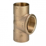 Тройник с переходом на внутреннюю резьбу Viega R4 94130G - 42 x 1"1/2