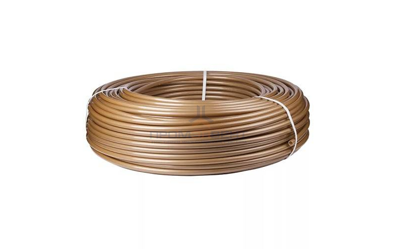 Труба из сшитого полиэтилена BERGERR GOLD - 16x2.0 (PE-Xa/EVOH, PN6, 95°C, бухта 100м цвет золотой)