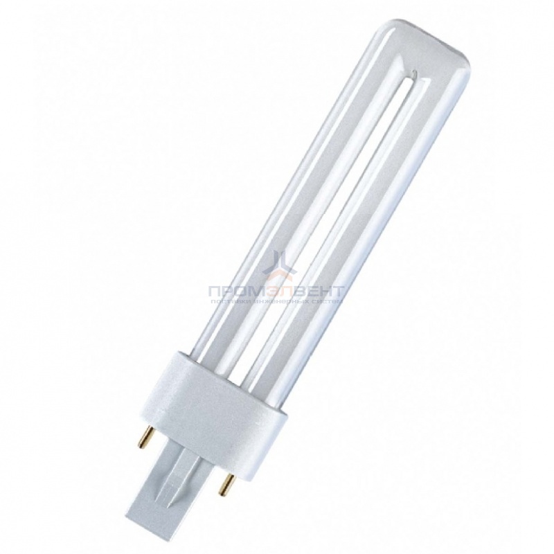 Лампа Osram Dulux S 7W/31-830 G23 тепло-белая