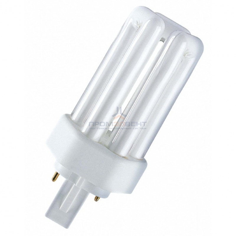 Лампа Osram Dulux T Plus 26W/41-827 GX24d-3 теплая