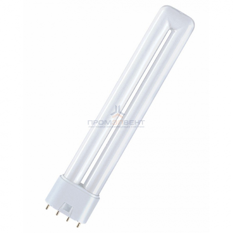 Лампа Osram Dulux L 24W/827 2G11 теплая