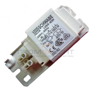 Дроссель Schwabe Hellas L4/6/8-808H 0.17A для люминесцентных ламп 4/6/8W