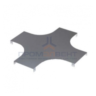 Крышка на X-ответвитель, осн.600, R300 мм, нержавеющая