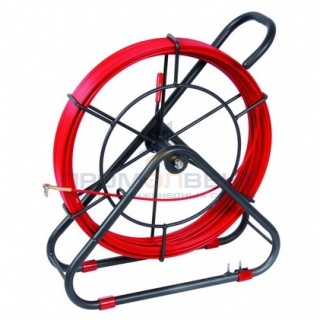 Устройство закладки кабеля на вращ. барабане,стеклопруток д.6мм, длина 80 м