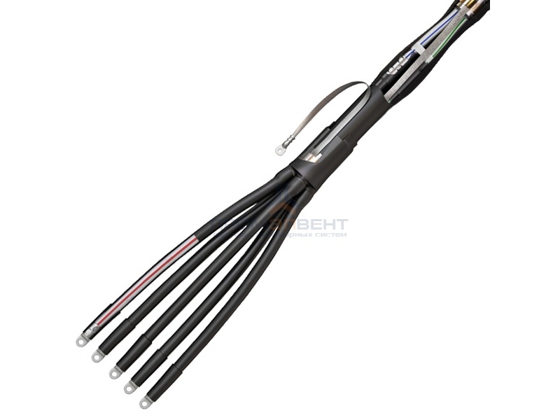 Муфта концевая 5ПКТп(б)-1-10/25-Б (КВТ) с броней с болтовыми наконечниками