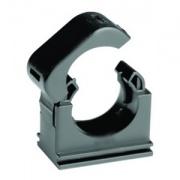 Держатель с крышкой DN 48 мм, полиамид, цвет чёрный DKC