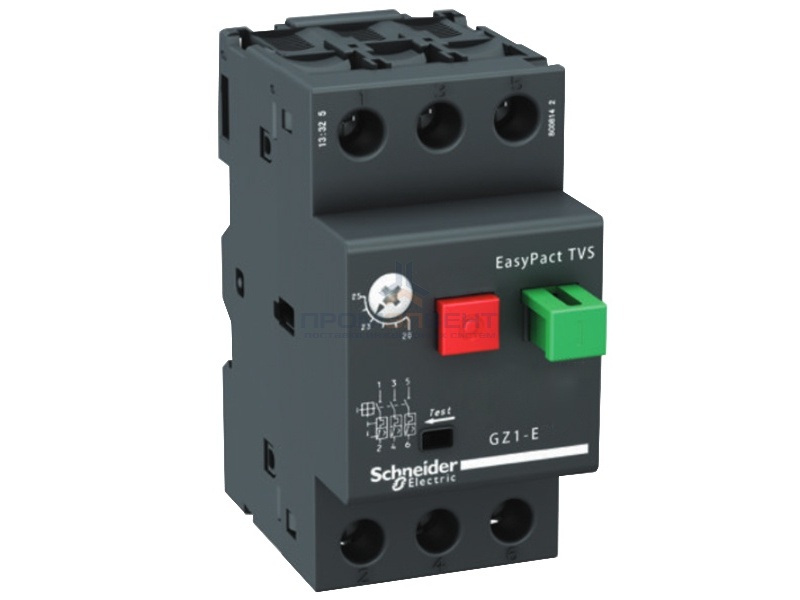 Автомат защиты электродвигателя Schneider Electric EasyPact TVS 0,4-0,63A