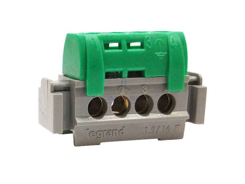 Клеммник Legrand зеленый 4х1.5-16мм2